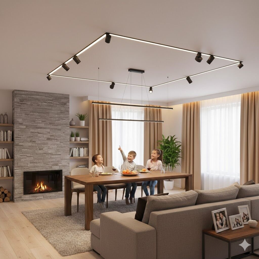 48V Magnet Ray Aydınlatma