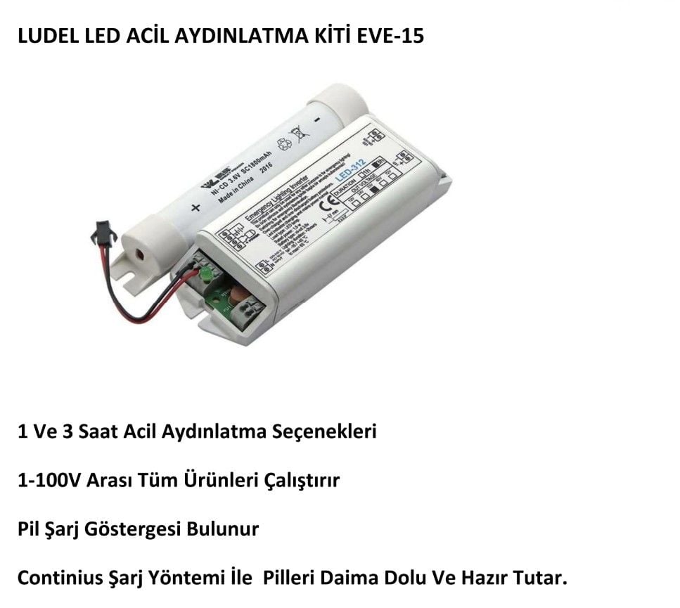 Elektrik Kesintilerinde ve Acil Durumlarda Güvenli Çıkış İçin Acil Aydınlatma Kitleri