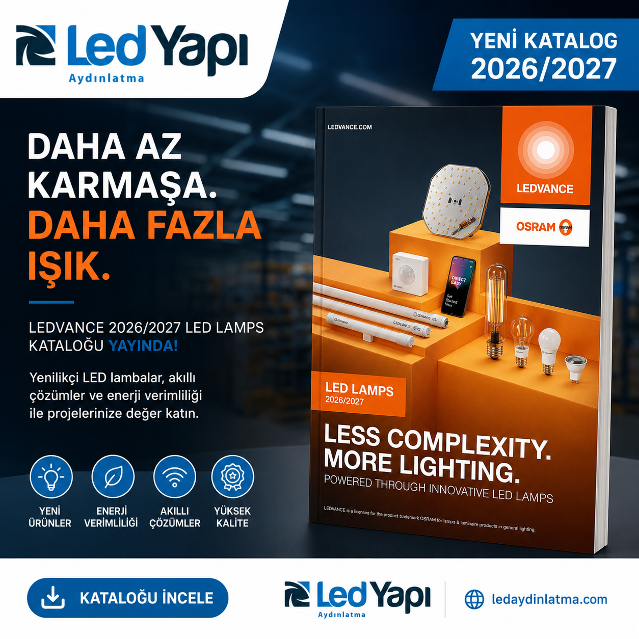 Ledvance OSRAM 2026 2027 Lamba Kataloğu 