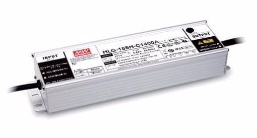 MEANWELL HLG-185H-C1400A 200W 1400mA AKIM AYARLANABİLİR LED DRIVER