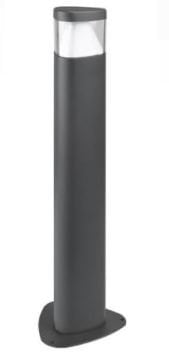 LIGHT212 LH-13703 7W LED 3000K BAHÇE BOLLARD 80Cm IP54