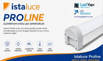 İSTALUCE  PROLINE SERİSİ ALÜMİNYUM LED ETANJ 84 WATT