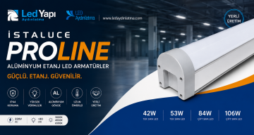İSTALUCE  PROLINE SERİSİ ALÜMİNYUM LED ETANJ 84 WATT