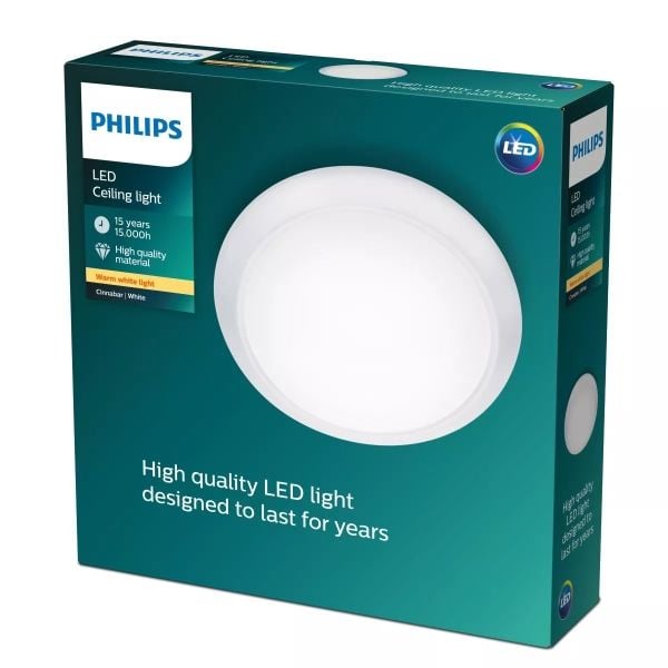 PHILIPS CINNABAR PLAFONYER  BEYAZ 20W 2700K-4000K