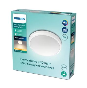 PHILIPS PLAFONYER DORIS CL257 EC RD 6W 27K-40K W HV IP44 06