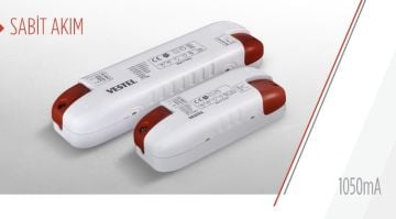 VESTEL LED DRIVER 40W 1050mA 12-36V Sabit akım led sürücü