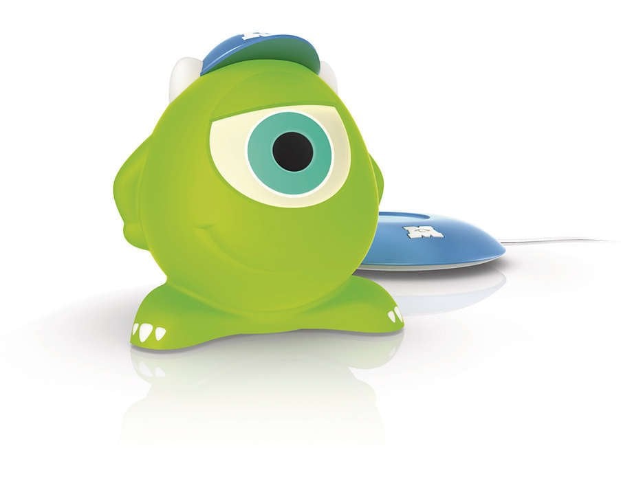 PHILIPS MYKIDSROOM MİKE MASA LAMBASI LED YEŞİL 1X1W 71705/33/16