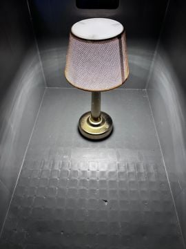 Lalumi Fabric Serisi PRO Kablosuz Şarjlı Pilli Masa Lambası Metalik 2x2000mAh