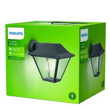 Philips My Garden Dış Mekan Alpenglow Duvar Lambası 60 W E27