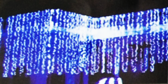 YILBAŞI AYDINLATMA AKAR PERDE 2M x 3M