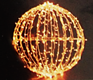 YILBAŞI AYDINLATMA 30M İP LEDLİ 60 CM KÜRE