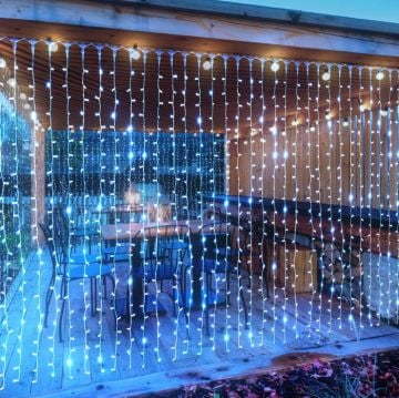 YILBAŞI AYDINLATMA SABİT PERDE 2M x 2M DIŞ MEKAN