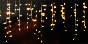 YILBAŞI AYDINLATMA SAÇAK PERDE 2M x 30-50-70 CM