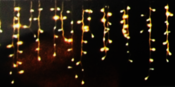 YILBAŞI AYDINLATMA SAÇAK PERDE 2M x 30-50-70 CM