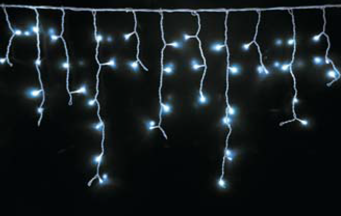 YILBAŞI AYDINLATMA SAÇAK PERDE ÇAKARLI 2M x 30-50-70 CM