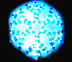 YILBAŞI AYDINLATMA KAR TANESİ 35x35