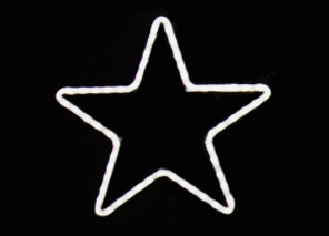 YILBAŞI AYDINLATMA YILDIZ 60 CM