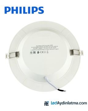 Philips SmartBright CNG Downlight DN058 LED18 17W 3000/4000/6500K 1675-1800 Lümen 35.000 Saat