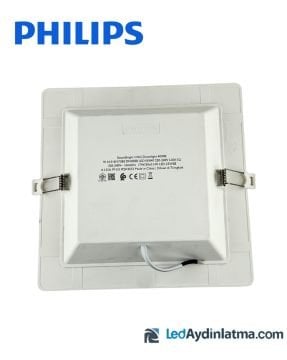 Philips SmartBright CNG Downlight DN058B LED18 KARE 17W 3000/4000/6500K 1675-1800 Lümen 35.000 Saat
