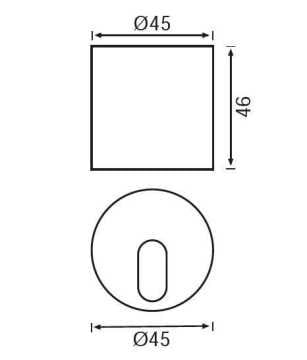 JUPITER LW389 MERDİVEN SPOT LED 2W 3000K SIVA ALTI