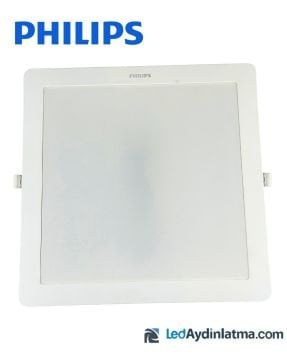 Philips SmartBright CNG Downlight DN058B LED22 KARE 24W 3000/4000/6500K 2045-2200 Lümen 35.000 Saat