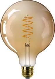 Philips Filament Led Ampul 7.3w Amber 50 W G120 E27