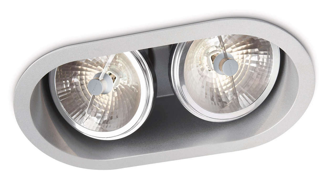 PHILIPS SMARTSPOT INDUS SIVA ALTI SPOT ALÜMİNYUM 2X35W 57976/48/16