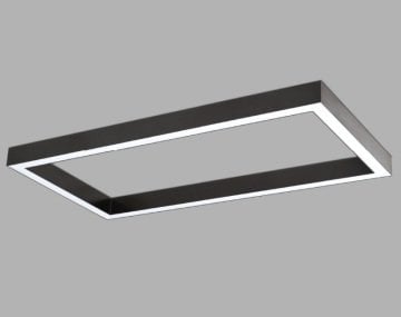 LUDEL 60x60CM CORNER-B DEKORATİF SARKIT LİNEER ARMATÜR