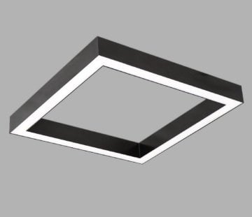 LUDEL 60x60CM CORNER-B DEKORATİF SARKIT LİNEER ARMATÜR