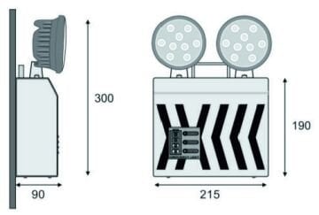 İstaluce EL-230 – Acil Durum Aydınlatma Armatürü