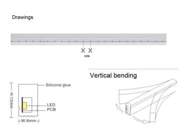 İLED IP67 NEON LED 12V 6MM
