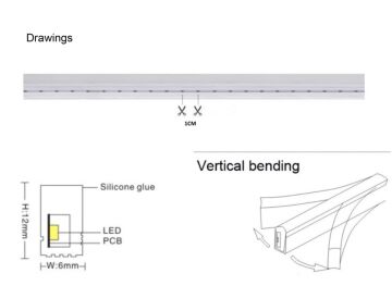 İLED IP67 NEON LED 12V 6MM