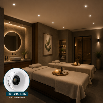 IST-216-IP65 15 WATT LED SPOT SUYA KARŞI KORUMALI