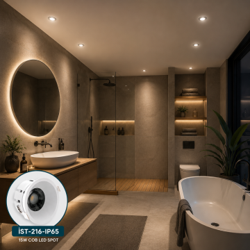 IST-216-IP65 15 WATT LED SPOT SUYA KARŞI KORUMALI