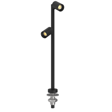 istaluce İST-105 Çiftli İnce Raf İçi Vitrin LED Kuyumcu Aydınlatma Pilli ŞARJLI 3 KADEME DİM