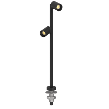 istaluce İST-105 Çiftli İnce Raf İçi Vitrin LED Kuyumcu Aydınlatma Pilli ŞARJLI 3 KADEME DİM