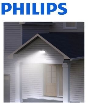 Philips Mulys Duvar Lambaları 8W Güneş Enerjili Dış Mekan 6500K SOLAR
