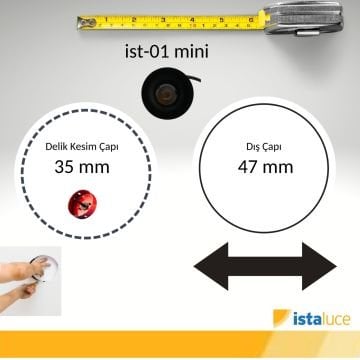 İSTALUCE İST-01 MİNİ LED SPOT 4 WATT