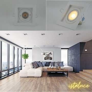 İSTALUCE İST 115 KARE LED SPOT KASASI