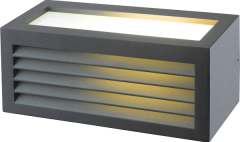 JUPITER JW934 E27 DUYLU ANTRASİT BAHÇE APLİK IP54