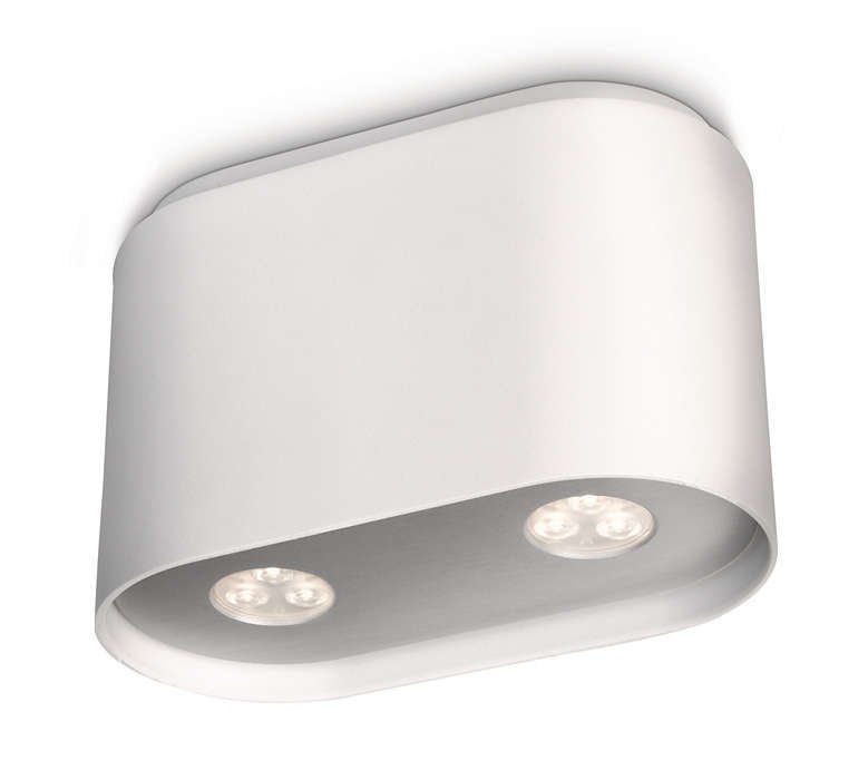 PHILIPS LEDİNO SEQUENCE SPOT LED BEYAZ 2X7.5W 53162/31/16