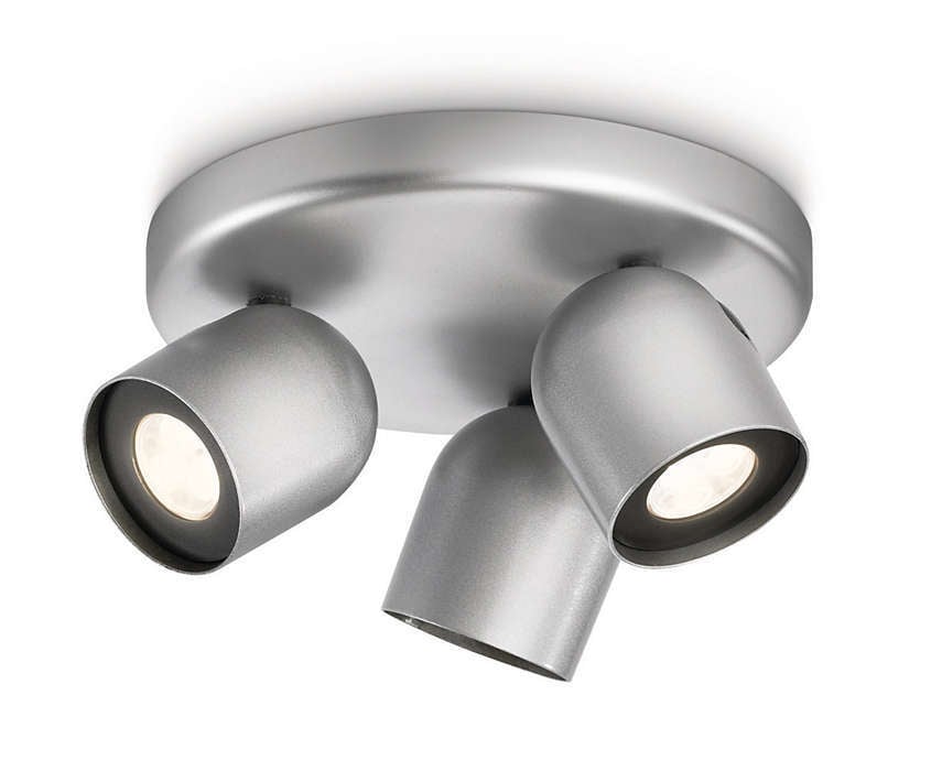 PHILIPS LEDİNO ZESTA SPOT LED ALÜMİNYUM 3X7.5W 56493/48/16