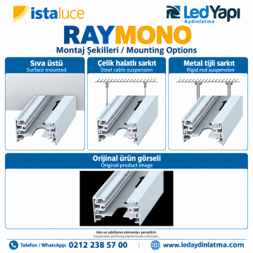 LUDEL RAYMONO MONOFAZE RAY 1 METRE