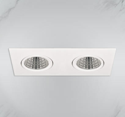 LUDEL LD101-2 LED SIVA ALTI İKİLİ KARE ARMATÜR