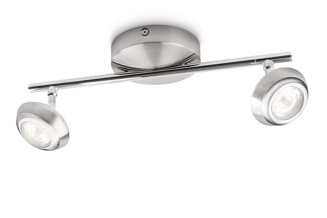 PHILIPS MYLİVİNG SEPIA SPOT LED NİKEL 2X4W 57172/17/16