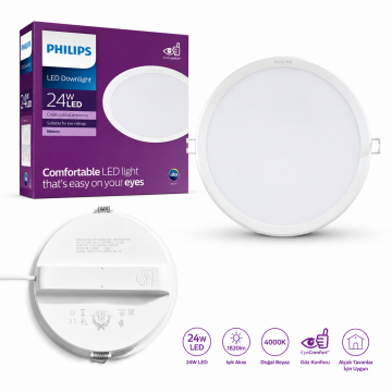 PHILIPS MESON 200  23,5 WATT SIVA ALTI LED DOWNLIGHT DELİK ÇAPI 20 CM