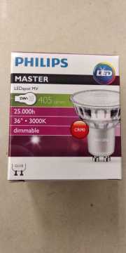 PHILIPS MASTER LED GU10 5W 3000K AMPUL DİMLİ