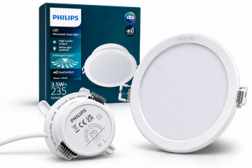 PHILIPS MESON 3,5W SIVA ALTI LED DOWNLIGHT DELİK ÇAPI 8 CM