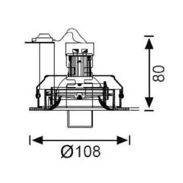 JUPITER JD228 Hareketli Spot  Beyaz