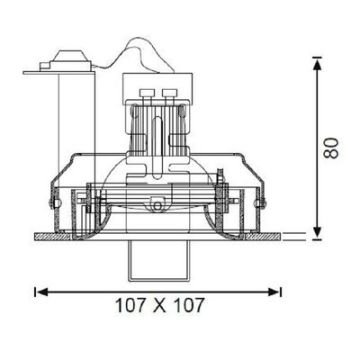 JUPITER JD230 Hareketli Spot Siyah